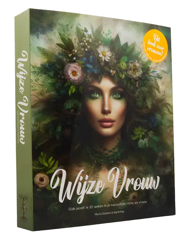 Boekomslag Wijze Vrouw – Myrna Geijssen & Ingrid Kop